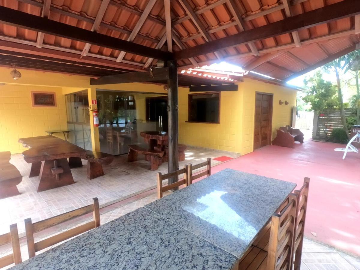Villa Casa Amarela Beira Rio Guriri São Mateus Exterior foto