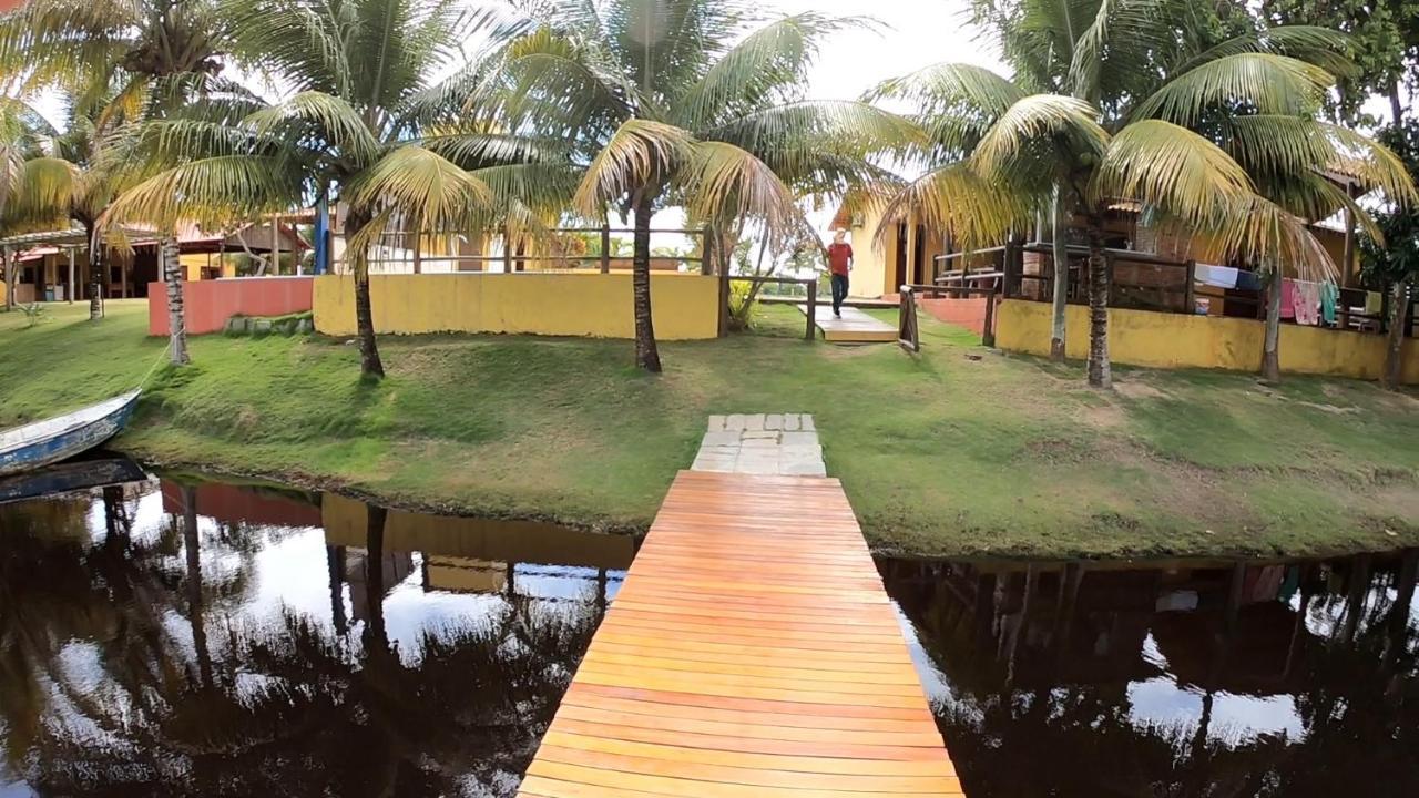 Villa Casa Amarela Beira Rio Guriri São Mateus Exterior foto