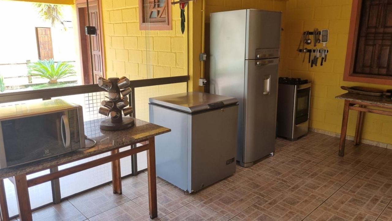 Villa Casa Amarela Beira Rio Guriri São Mateus Exterior foto
