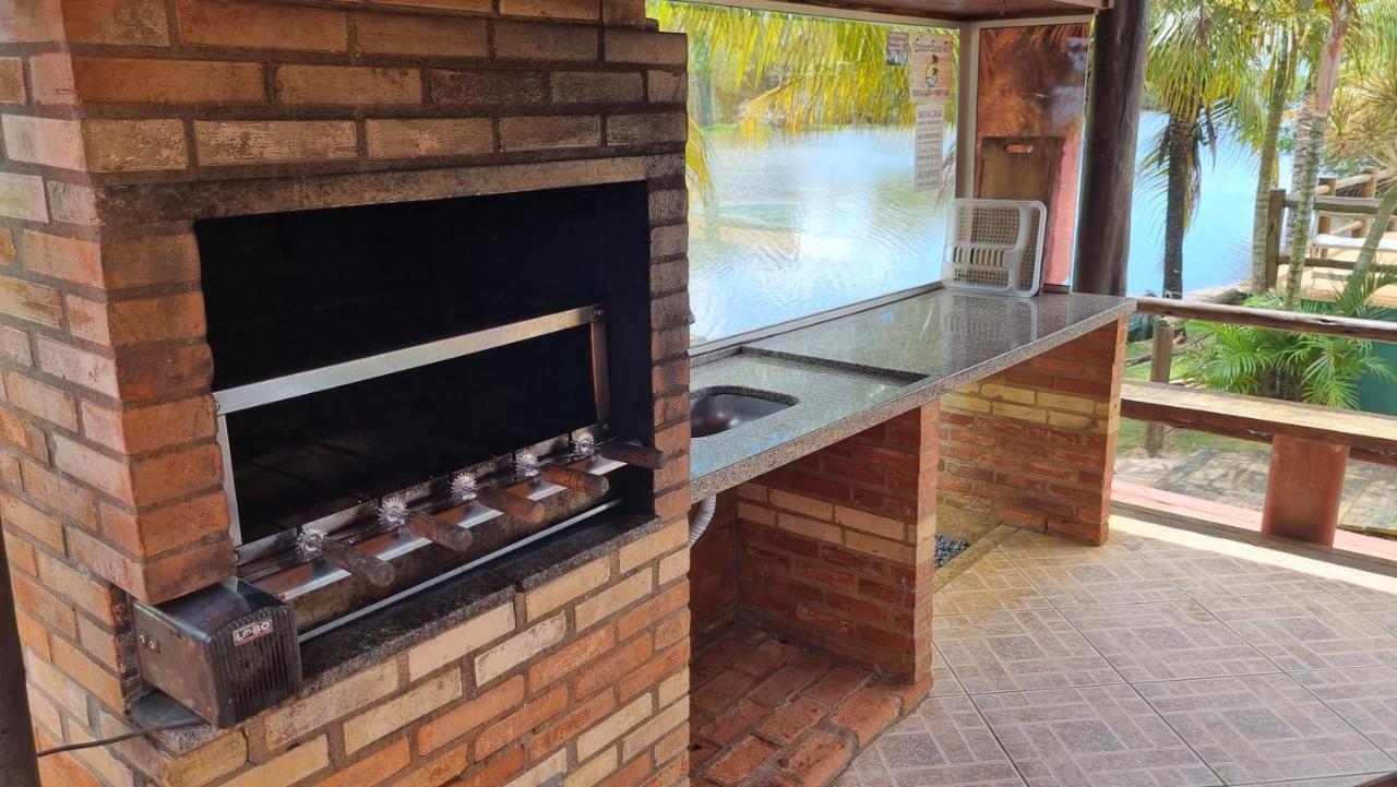 Villa Casa Amarela Beira Rio Guriri São Mateus Exterior foto